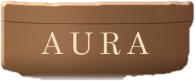 Bálsamo limpiador de Aura, tarro plano de bronce de 75 ml