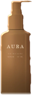 Sérum reparador de Aura, frasco ámbar de 30 ml